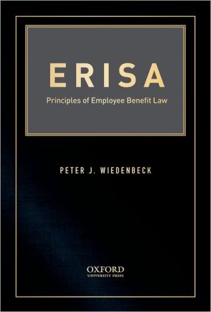 Book Erisa: Principles of Employee Benefit Law free