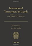 Book International Transactions in Goods: Global Sales in Comparative Context free