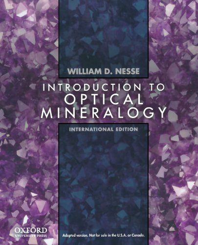 Book Introduction To Optical Mineralogy, International Edition free