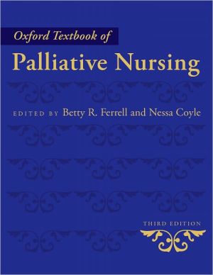 Book Oxford Textbook of Palliative Nursing free