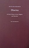 Book Dharma: Its Early History in Law, Religion, and Narrative (South Asia Research) free