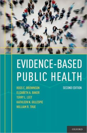 Book Evidence-Based Public Health free