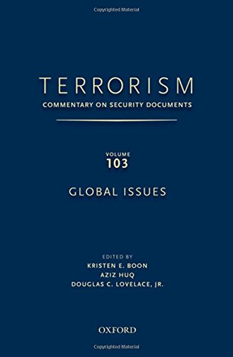 Book Terrorism: Commentary On Security Documents / Global Issues (terrorism : Documents Of International & Local Control) free