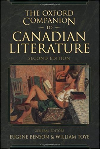 Book The Oxford Companion to Canadian Literature free
