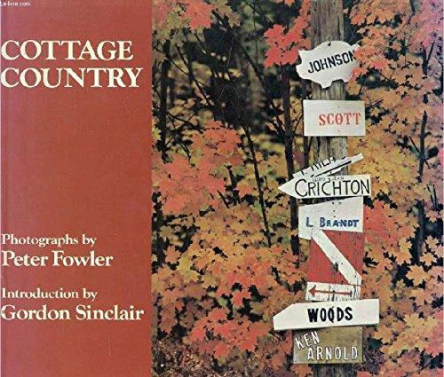 Book Cottage Country (Canadian Regional Pictoral Series) free