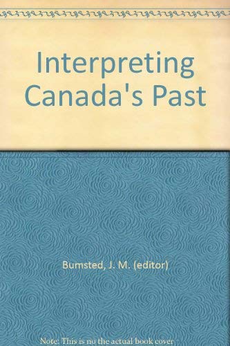 Book Interpreting Canada's Past free