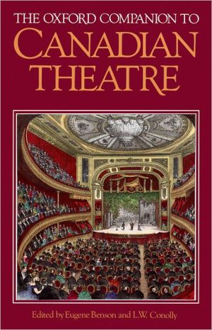 Book The Oxford Companion to Canadian Theatre free