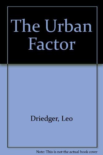 Book The Urban Factor free