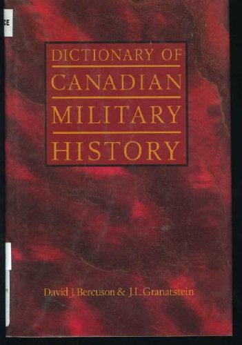 Book Dictionary of Canadian Military History free
