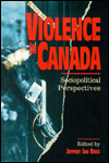 Book Violence in Canada: Sociopolitical Perspectives free