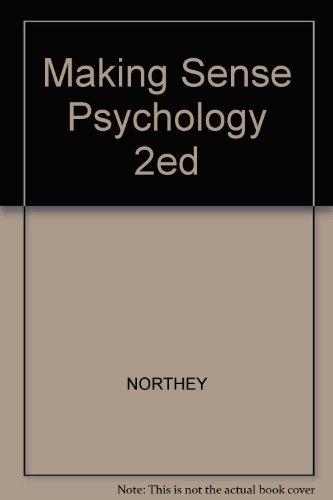 Book Making Sense Psychology 2ed free