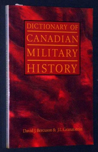 Book Dictionary of Canadian Military History free