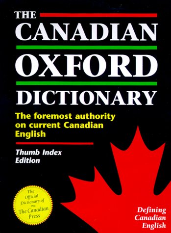 Book The Canadian Oxford Dictionary: Thumb-indexed free
