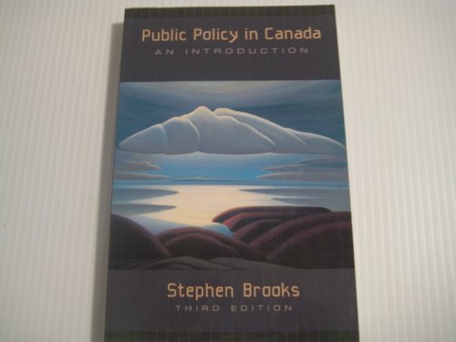 Book Public Policy in Canada: An Introduction free