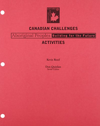 Book Canadian Challenges Aboriginal Peoples Building For The Future Activities free