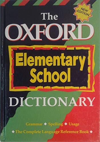 Book Oxford Elementary School Dictionary free