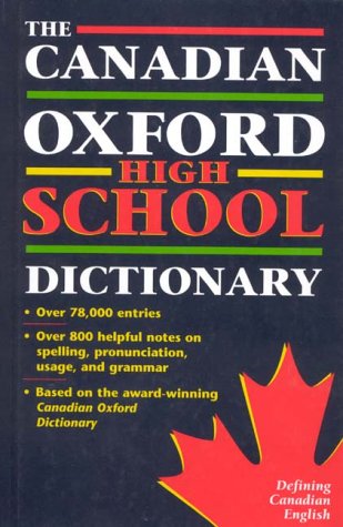 Book The Canadian Oxford High School Dictionary free