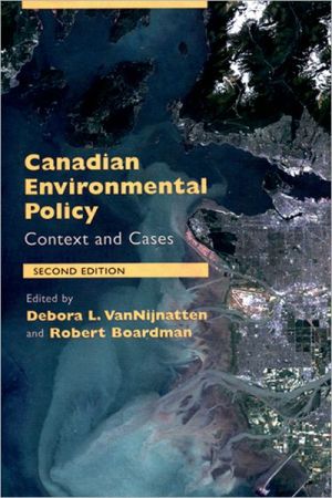 Book Canadian Environmental Policy: Context and Cases free