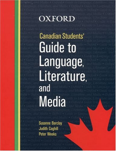 Book Oxford Canadian Students' Guide to Language, Literature and Media free