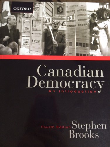 Book Canadian Democracy: An Introduction free