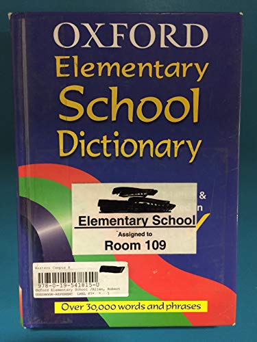 Book Oxford Elementary School Dictionary free