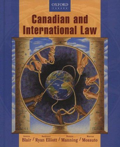 Book Canadian and International Law: Student Book free