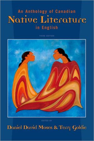 Book An Anthology of Canadian Native Literature in English free