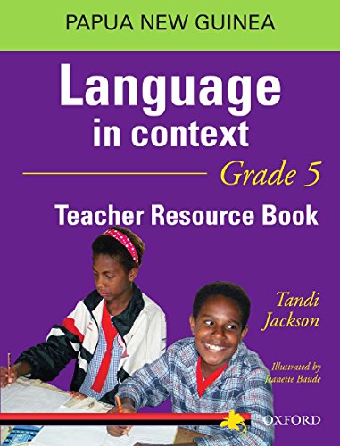 Book Language In Context For Grade 5 - Teacher Resource Book free