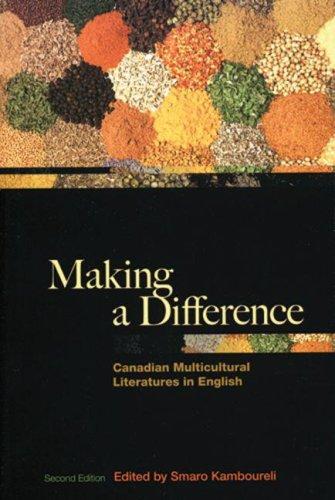 Book Making a Differnce: Canadian Multicultural Literature free