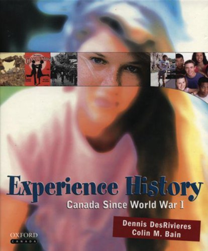 Book Experience History: : Canada since World War I free