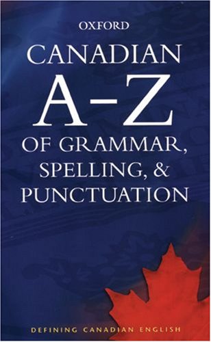 Book Canadian A to Z of Grammar, Spelling, and Punctuation free
