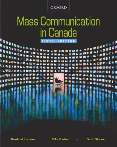 Book Mass Communication in Canada free