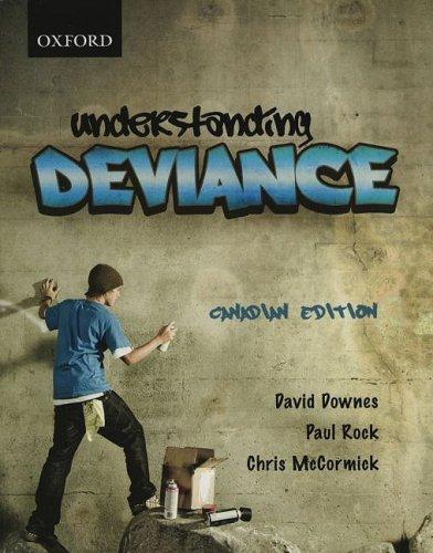 Book Understanding Deviance: First Canadian Edition free