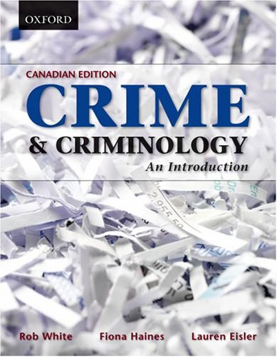 Book Crime and Criminology: An Introduction free