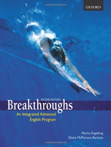 Book Breaktroughs an Intergrated Advanced English Program free