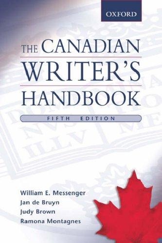 Book The Canadian Writer's Handbook free