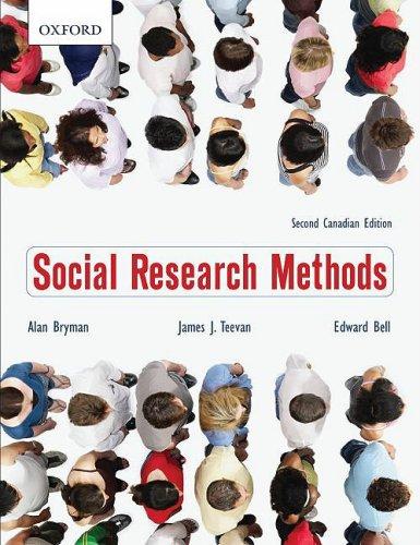 Book Social Research Methods: Second Canadian Edition free