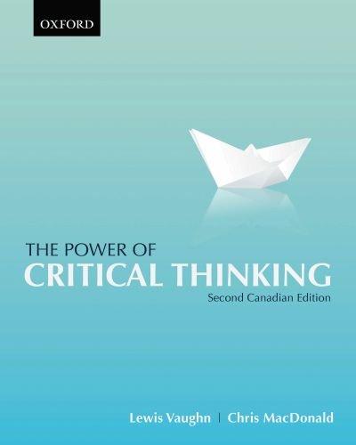 Book The Power of Critical Thinking: Second Canadian Edition free