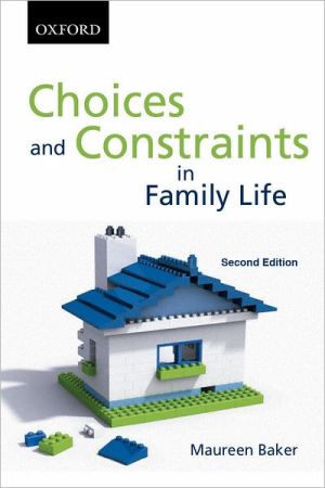 Book Choices and Constraints in Family Life free