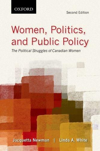 Book Women, Politics, and Public Policy: The Political Struggles of Canadian Women free