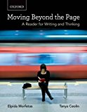 Book Moving Beyond the Page: A Reader for Writing and Thinking free
