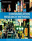 Book Communication Research Methods Canadian Edition free