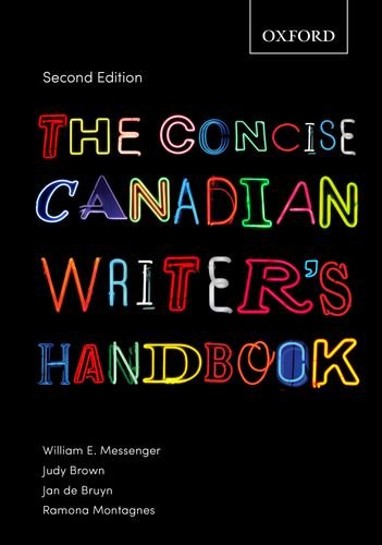 Book Concise Canadian Writer's Handbook free