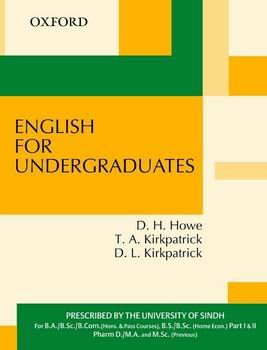Book English for Undergraduates - University of Sindh edition free