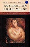 Book The Oxford Book Of Australian Light Verse free