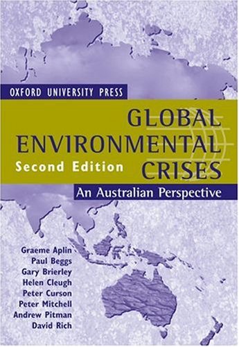 Book Global Environmental Crises: An Australian Perspective free