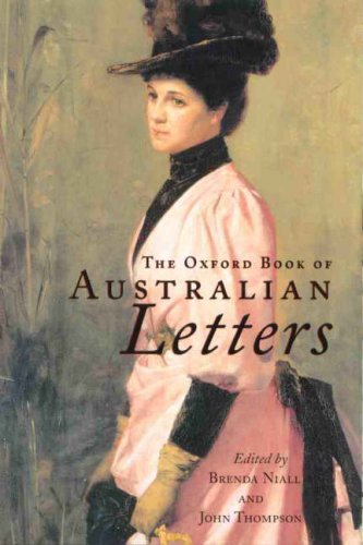 Book The Oxford Book of Australian Letters free