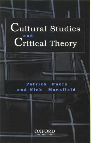 Book Cultural Studies And Critical Theory free