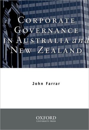 Book Corporate Governance in Australia and New Zealand free