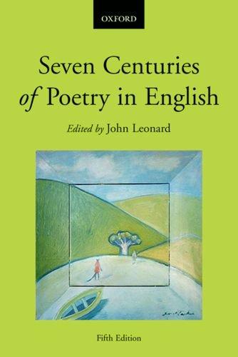 Book Seven Centuries of Poetry in English free